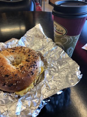 Absolutely delicious!The bagel is great, the bacon tastes better than normal bacon, and the cheese tastes better than normal too