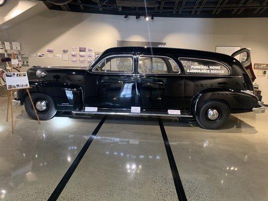 Hearse built in Bellefontaine. Did you know the Ghostbusters car was built here?