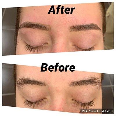 Eyebrow Threading Transformation!!