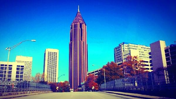 The magnificent building that is the cherry a top Atlanta's sundae!