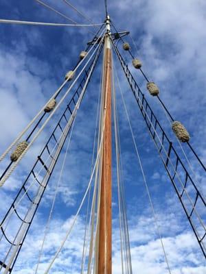 The mast of Spike Africa