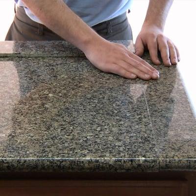 Granite 
 Marble 
 Quartz