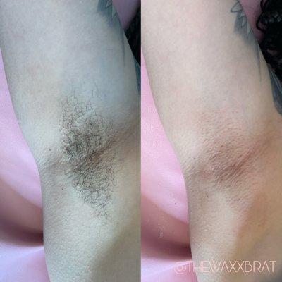 Underarm wax