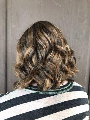 Dimesnional Balayage + Fresh Haircut           (Stylist: Audrianna)