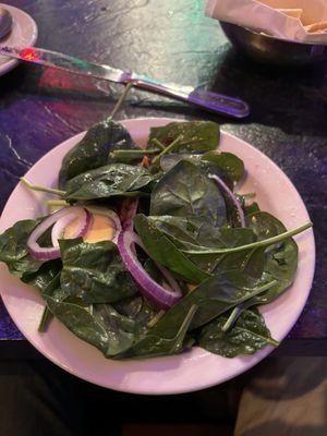 Spinach and Bacon Salad