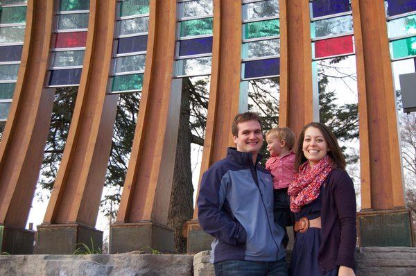 Dr. Jonathan Smiley with his sweet family.