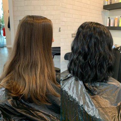 Color by Mikaylaellise before and after