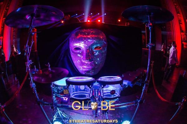 Globe Theatre Saturdays. For info or guest list please contact Charly Campos 818-441-8433 (Photographer and publicist at The Globe Theatre)