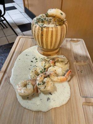 Shrimp mufongo: amazing!!