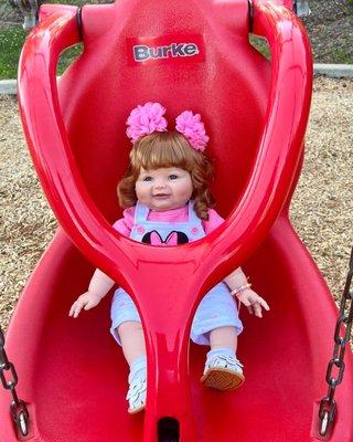 Disabled children or just safety Swings for toddlers