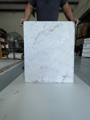 Custom concrete countertops