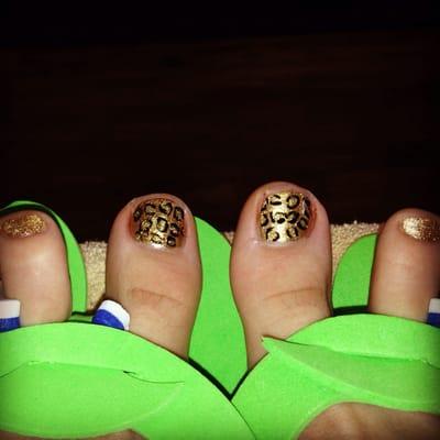 Cheeta toes!!!!