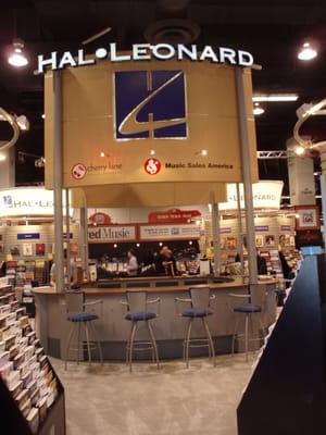 Hal Leonard NAMM booth