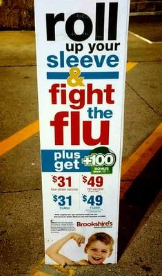 I think I need a flu shot. ~_~' To prevent me from getting sick. (When I'm sick, I lose my appetite! Hate that!) ~_~"