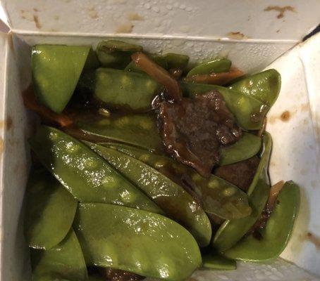 Beef with Pea Pods