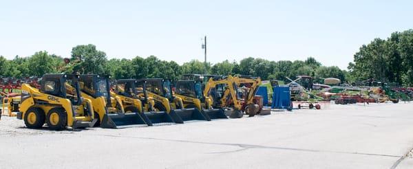 Skid Loaders, Backhoes & Heavy Equipment