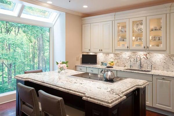 Bethesda MD Kitchen Design Remodel by Joe Gelletich designer at Signature Kitchens Additions & Baths.