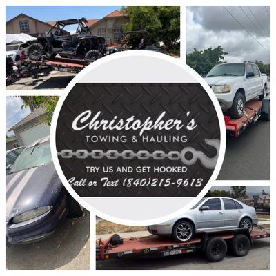 Christopher towing & hauling