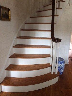 Challenging curved staircase