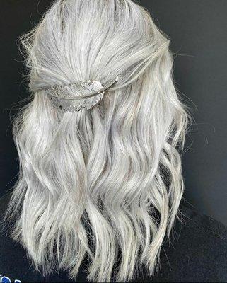 Icy blonde by stylist Jamy Crace