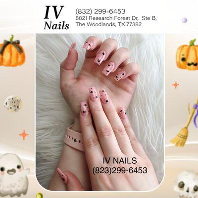 Treat yourself to a romantic manicure at IV Nails.