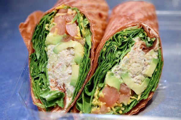 Albacore Avocado Wrap