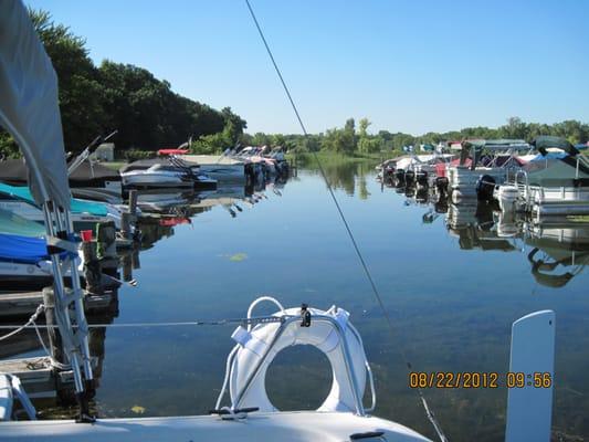 Good morning, Cass Lake Dry Dock Marina!