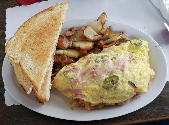 Train Wreck Omelet at Petticoat Junction