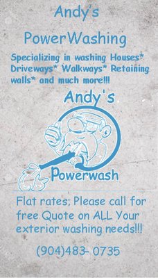 Andy's Power Washing