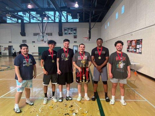 Whittier Basketball Tournament winners of the month of May