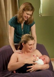 Post-natal massage