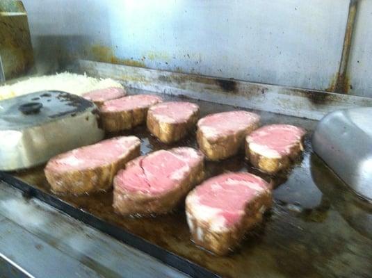 king cut prime rib at Palermo Bar and Grill North Dakota