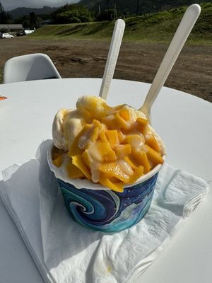 Mango shave ice