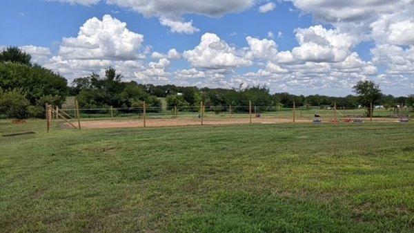 Riding arena and pastures