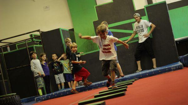 Setting the bar for excellent Ninja / Parkour coaching!