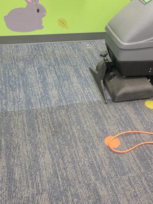 We offer carpet cleaning for commercial facilities.