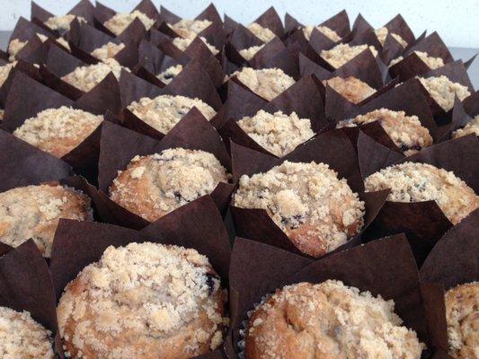 Gourmet Muffins are also made in house at Aunt Beth's.