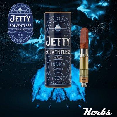 Jetty Solventless Vape Cartridges now at Herb's 
These are made with just Ice & Water. 
Yes Solventless! Come check out 4 new flavors!