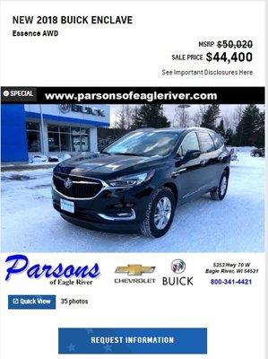 2018 Buick Enclave