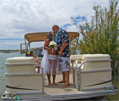 Beachfront 4th of July Wedding