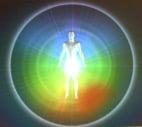 Energetic field image - the biofeedback machine reads and adjusts the field for optimal health and energy