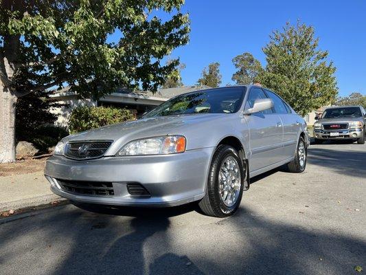 Acura TL- quick exterior detail+ interior+ conditioning