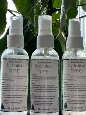 Root Solutions Hydration Spray....
Detangler,Moisturizer, Hydrator, pair with Growth Elixir