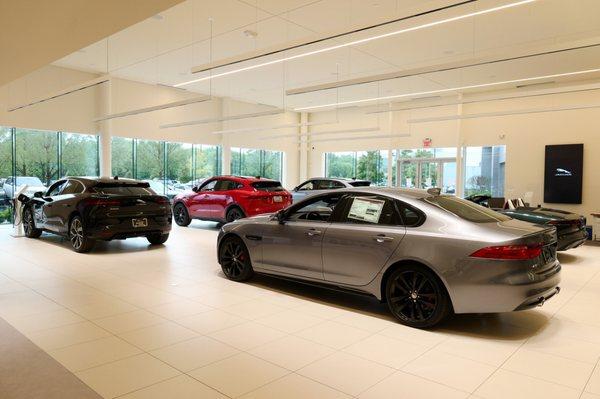 Jaguar Louisville showroom