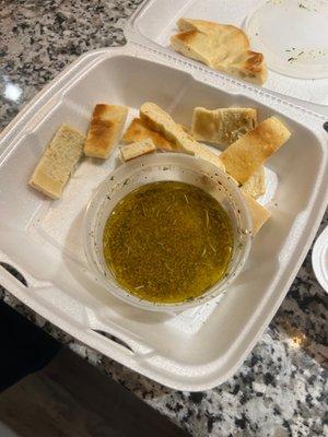 Randazzo's "so called" bread appetizer.  Lol what a joke.