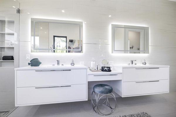 Modern Coastal Cool Bathroom Designs in Delray Beach