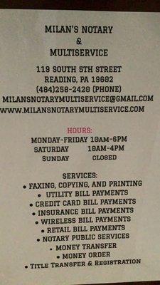 Services