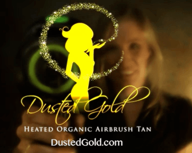 Dusted Gold Heated Organic Airbrush Tan