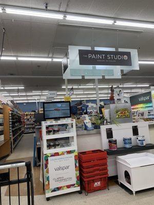 Paint area