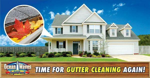 Gutter cleaning services